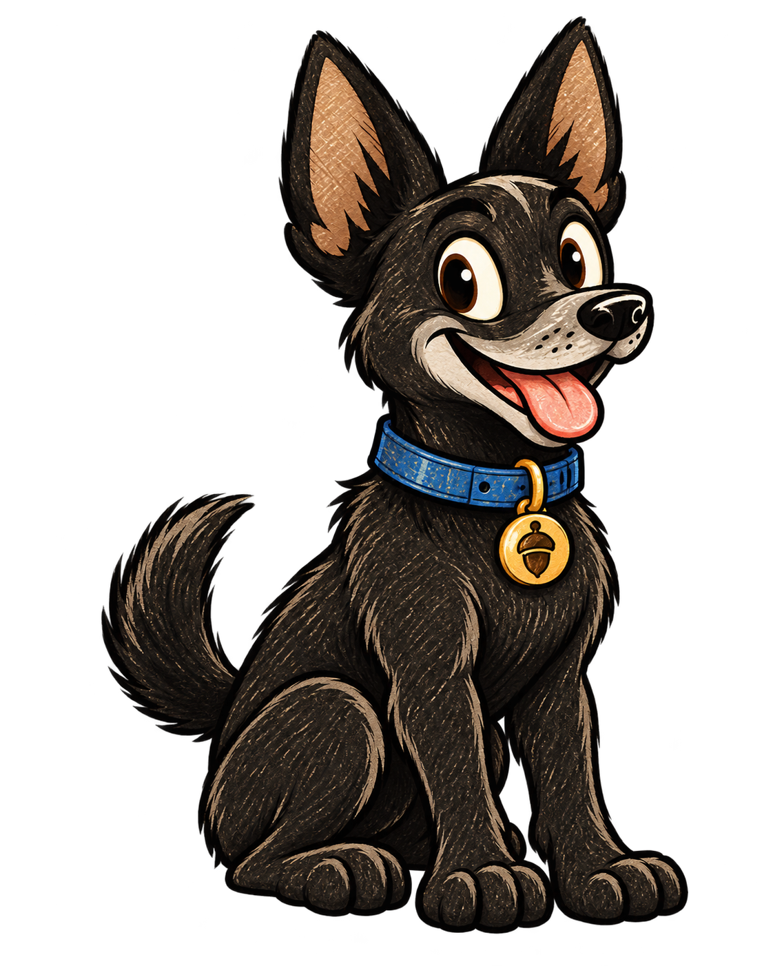 Captain, the Bestest Boy Studios mascot