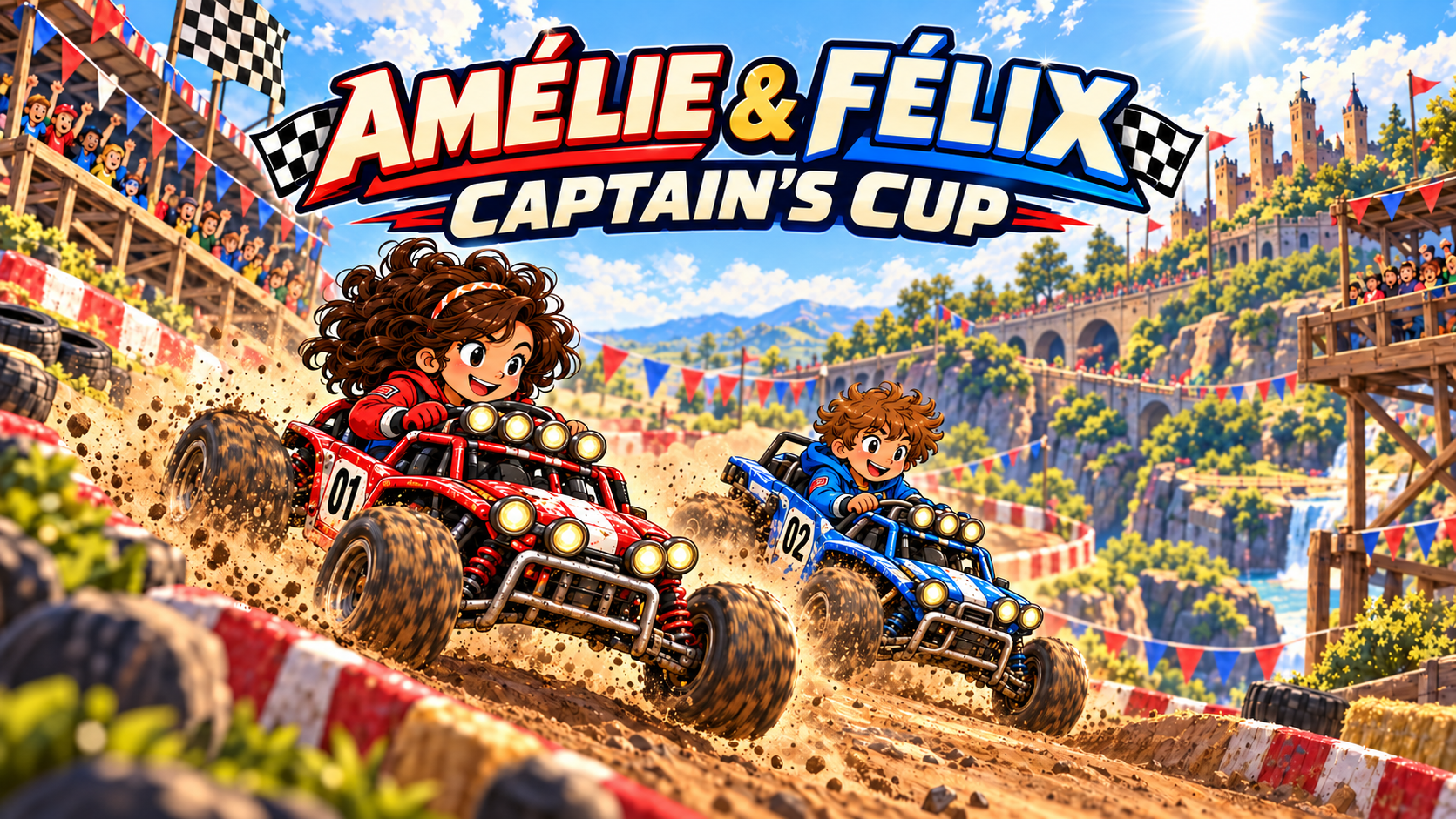 Amélie 和 Félix：Captain’s Cup 封面美术